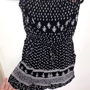 Patterned Romper